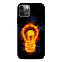 Lopard Apple iPhone 12 Pro Uyumlu Kılıf FireX (39) Liquid Crystal Kılıf Ampul
