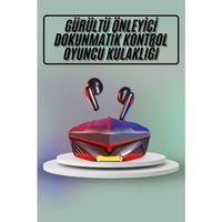 Dokunmatik Kontrol Tws Işıklı Kulakiçi Bluetooth Kulaklık Kablosuz Kulaklığı