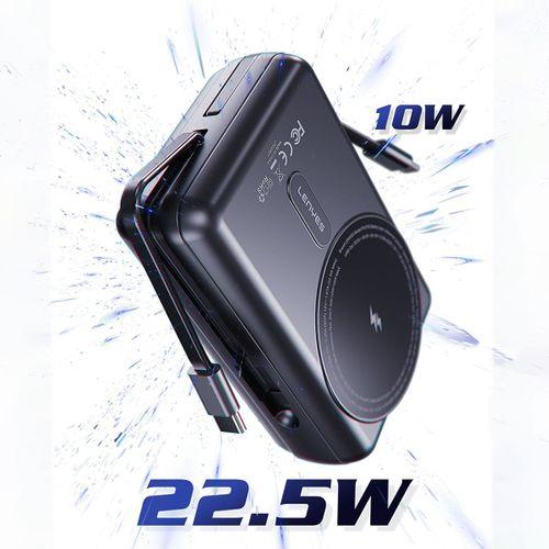 Lenyes PX274D PD 22.5W Standlı M-safe Şarj Özellikli Wireless Powerbank 15W 20000mAh