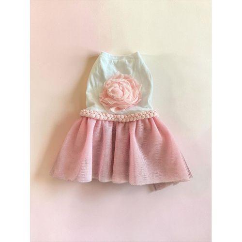 Rosie Pink Tütü Köpek Kıyafeti | PembeTütülü Elbise | Küçük Irk Köpekler İçin