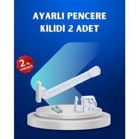 Pencere Güvenlik Kilidi Açılma Sınırlayıcı At 2 Adet