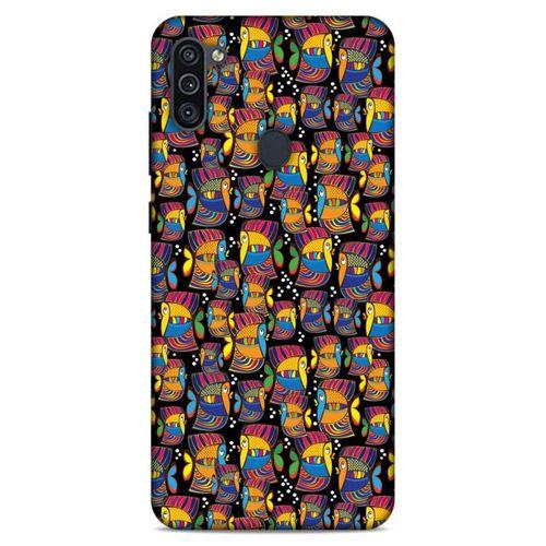 Lopard Samsung Galaxy M11 Uyumlu Kılıf Soyut Sanat (27) Baskılı Tasarımlı Kılıf