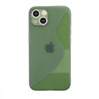 XD iPhone 13 Mini Kılıf S Silikon - Yeşil