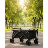 Büyük Kapasiteli Katlanır Kamp Arabası Taşınabilir Vagon