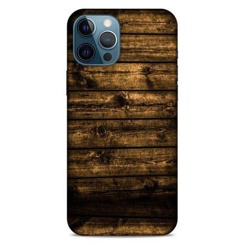 Lopard Apple iPhone 12 Pro Max Uyumlu Kılıf Wood'X (18) Telefon Kılıfları Desenli