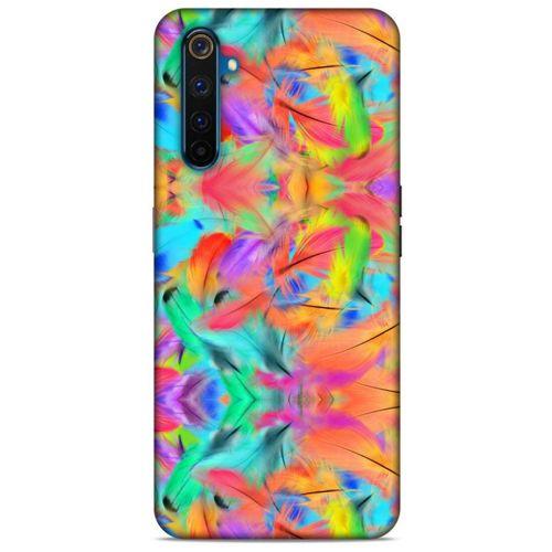 Oppo Realme 6 Pro Kılıf Desenli Özel Seri Tüyler (32) Soft Silikon Kılıf