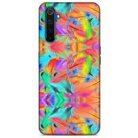 Oppo Realme 6 Pro Kılıf Desenli Özel Seri Tüyler (32) Soft Silikon Kılıf