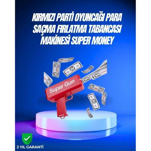 Dolar Boyutunda Kâğıt Atışı Yapan Pil İle Çalışan Oyuncak Tabanca