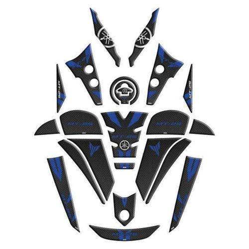 SEVGENT Yamaha Mt25 2020 - 2024 Uyumlu Full Tank Pad Set 002