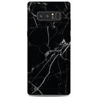 Mermer Desenli (17) Tema Tasarım Kılıf Siyah Samsung Galaxy Note 8 Kılıf