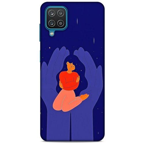 Lopard Samsung Galaxy A12 Uyumlu Kılıf Depresyon (7) Telefon Kılıfı