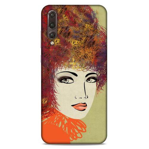 Lopard Huawei P20 Pro Uyumlu Kılıf Sürreal Yüzler ♀ (32) Soft Silikon Kılıf Desenli