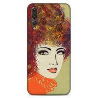 Lopard Huawei P20 Pro Uyumlu Kılıf Sürreal Yüzler ♀ (32) Soft Silikon Kılıf Desenli
