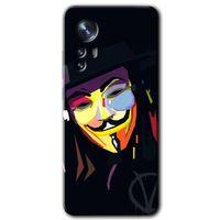 Potkal Hediye Fabrikası Xiaomi Mi 12 Kılıf HD Desen Baskılı Arka Kapak - Vendetta