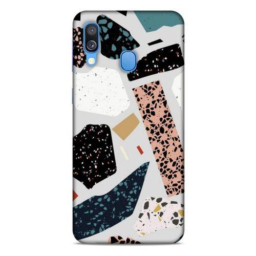 Samsung Galaxy A40 Kılıf Baskılı Özel Seri Taşlı (27) Tasarımlı Kılıf