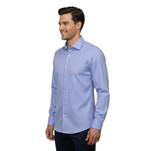 Erkek Slim Fitt Uzun Kol Petek Dokulu Gömlek 2400 BGL-ST04810