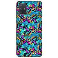 Graffitix (30) Desenli Silikon Kapak Samsung Galaxy A71 Kılıf