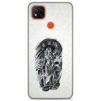 Lopard Xiaomi Redmi 9C Uyumlu Kılıf Tattoo's (44) Tough Armor Kılıf Terazi