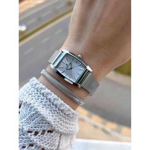 Daniel Klein Çelik Hasır Kordon 2 Yıl Garantili 3Atm Suya Dayanıklı Kadın Kol Saati+Bileklik B141191