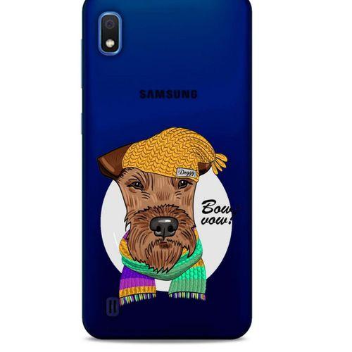 Zoologix (87) Samsung Galaxy A10s Şeffaf Kılıf Silikon Desenli