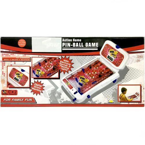 Çocuk Işıklı Sesli Pilli Pinball Arcade Oyunu