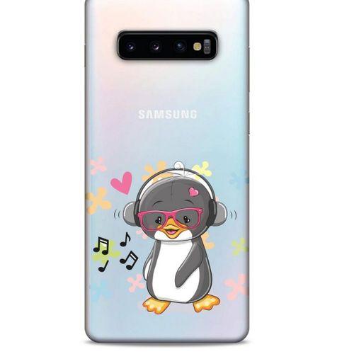 Zoologix (75) Samsung Galaxy S20 Ultra Şeffaf Kılıf Silikon Desenli