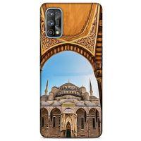 Oppo Realme 7 Pro Kılıf Dünya Mimarisi (13) Silikon Kap Sultanahmet Camii
