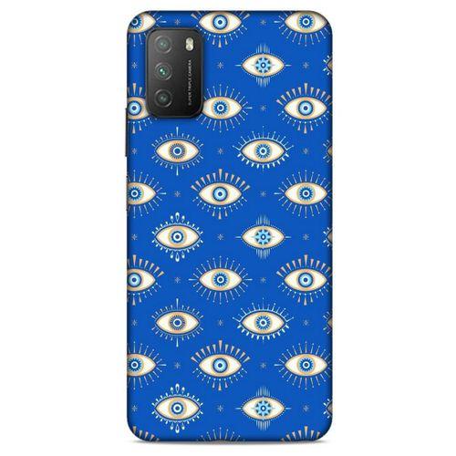 Lopard Xiaomi Poco M3 Uyumlu Kılıf Nazarium (46) Core Armor Kılıf