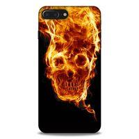 Lopard Apple Iphone 8 Plus Uyumlu Kılıf FireX (19) Kılıfları Ateş İskelet