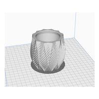 Modern Spiral Sukulent Yaşam Saksısı 12 Birleşim (Bu ürün Sadece Plastik parçadır - Almadan Önce Soru Sorabilirsiniz)