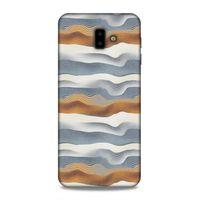 Samsung Galaxy J6 Plus Uyumlu Kılıf Romans (14) Lansman Kılıf Beyaz Gri