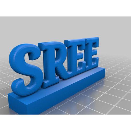 - Sree İsim (Bu ürün Sadece Plastik parçadır - Almadan Önce Soru Sorabilirsiniz)