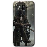 Potkal Hediye Fabrikası Samsung Galaxy J6 Plus Kılıf HD Desen Baskılı Arka Kapak - Bloodborne Hunters