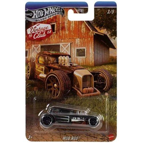 Hot Wheels Silver Series 1968 Vintage Club Mod Rod JKY33