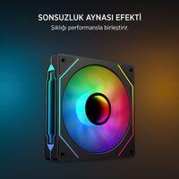 James Donkey Lugis JDC360 ARGB 360mm Siyah Sıvı İşlemci Soğutucu AM5 ve LGA1700 Uyumlu