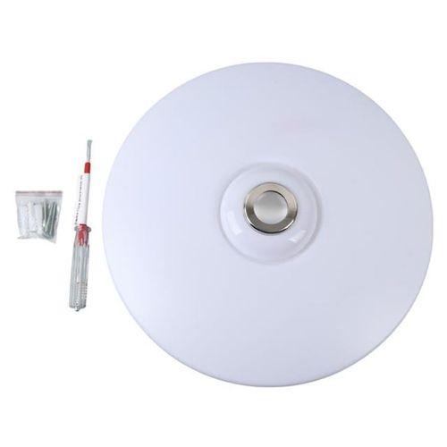 Powermaster PM-27331 Beyaz 34*9 Cm 24 Watt Bluetooth Hoparlörlü Tavan Aydınlatma (AL-BL301) Tornavida Hediyeli