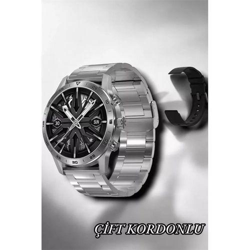 Suya Dayanıklı Dokunmatik Akıllı Saat Bluetooth 5.0, Sesli Asistan Ve Sağlık Takibi