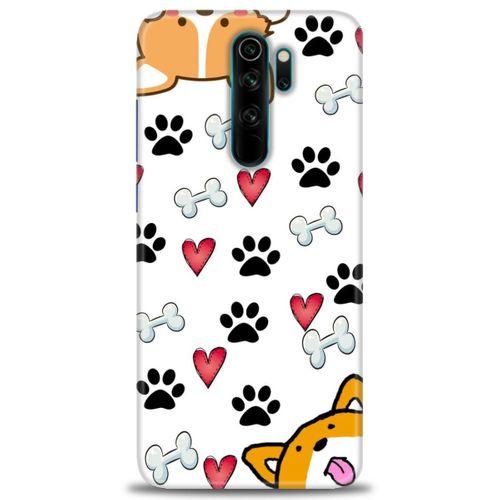Xiaomi Redmi Note 8 Pro Kılıf HD Baskılı Kılıf - Dog + Tam Ekran Koruyucu