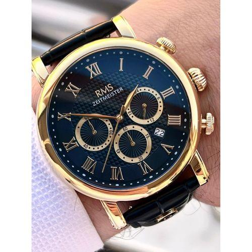 Romanson Deri Kordon İç Fonksiyonları Aktif 5 Atm Suya Dayanıklı Erkek Kol Saati AG1634.05