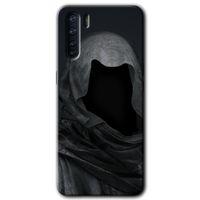 OPPO Oppo A91 Kılıf HD Desen Baskılı Arka Kapak - Death