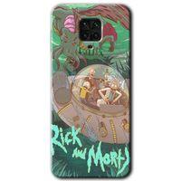 MRCİLETİSİM Xiaomi Redmi Note 9s Kılıf HD Desen Baskılı Arka Kapak + Temperli Cam - Bad Breaking