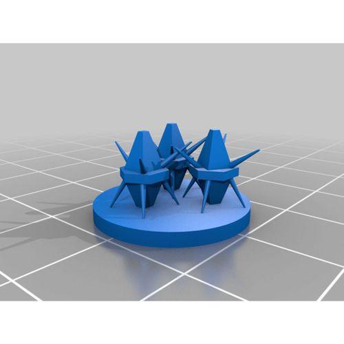 Homeworld Filo Komut Mayın Jetonları (Bu ürün Sadece Plastik parçadır - Almadan Önce Soru Sorabilirsiniz)