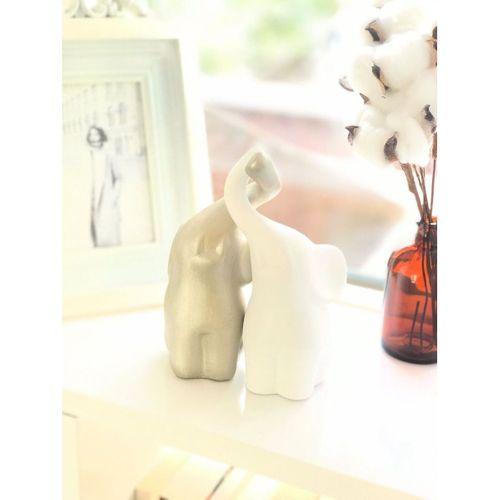 Dekoratif Fil Biblo seti 2'li