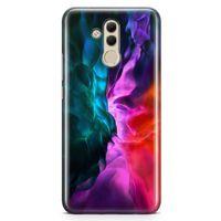 Huawei Mate 20 Lite Kılıf Alon Night Arka Kapak Koruma Desenli Full Koruyucu