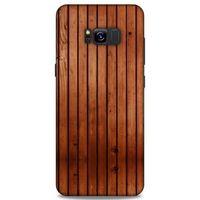 Lopard Samsung Galaxy S8 Plus Uyumlu Kılıf Wood'X (12) Koruyucu Silikon Desenli
