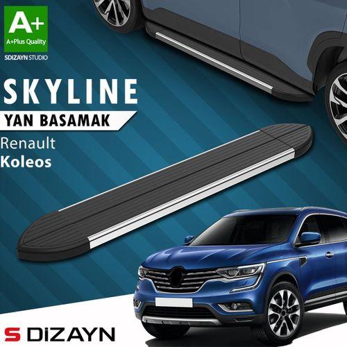 S-Dizayn Renault Koleos 2 Skyline Krom Yan Basamak 163 Cm 2016 Üzeri A+ Kalite