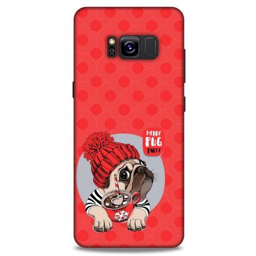 Animax Bereli Pug Samsung Galaxy S8 Kılıf Desenli Silikon