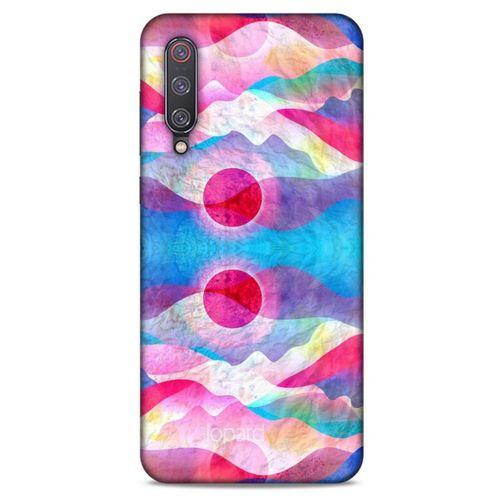 Xiaomi Mi 9 Kılıf Pastel Renkler (20) Koruyucu Kılıf Fuşya Mavi