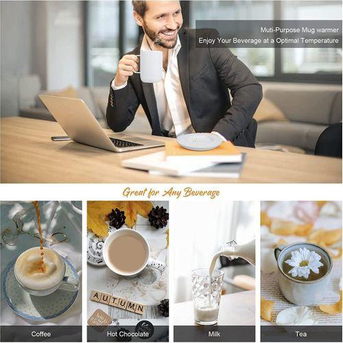 BİLGE HOME vsıtoo akıllı kahve ısıtıcı ve kupa Seti, kahve kupa ısıtıcı, sıcaklık kontrolü kupa