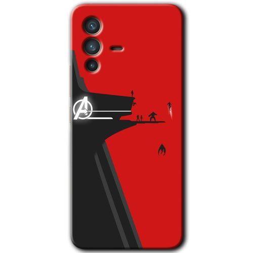 Vivo V23 5G Kılıf HD Desen Baskılı Arka Kapak - Avengers Tower